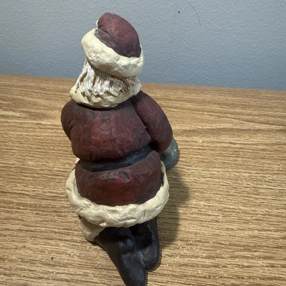 Santa Figurine Pulling‎ Toys Out Of A Sack